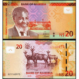 Cedula Da Namibia 20 Dollars 2018