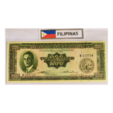 Cedula Das Filipinas De 200 Pesos De 1949 Fe