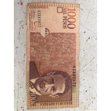 Cédula De 1000 Pesos Colombianos