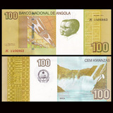 Cedula De Angola 100 Kwanzas 2012
