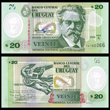 Cedula Do Uruguay 20 Pesos Uruguayos