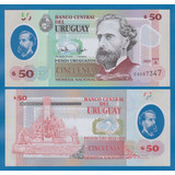 Cedula Do Uruguay 50 Pesos Uruguayos
