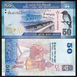 Cédula Estrangeira 50 Rupees Fe Original