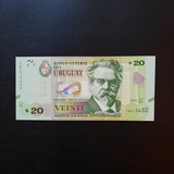 Cédula Estrangeira Do Uruguay Vinte Pesos
