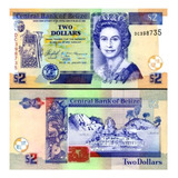 Cédula Fe Estrangeira 2 Dólares 2017