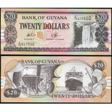 Cédula Fe Estrangeira 20 Dólares Guiana