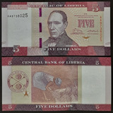 Cédula Fe Estrangeira 5 Dólares 2016