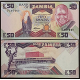 Cédula Fe Estrangeira 50 Kwacha Zâmbia