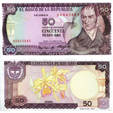Cédula Fe Estrangeira 50 Pesos 1985