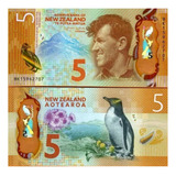 Cédula Fe Nova Zelândia 1 Dólar Polímero