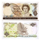 Cédula Fe Nova Zelândia 1 Dólar Rainha