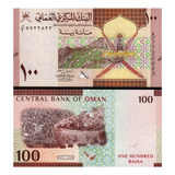 Cédula Fe Oman 100 Baisa Omã 
