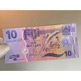 Cédula Fiji 10 Dollars 2013 Fe
