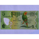 Cédula Fiji 5 Dollars 2012 22 Fe