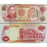 Cédula Filipinas 50 Piso Fe