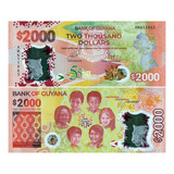 Cédula Guyana 2000 Dollars