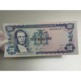 Cédula Jamaica 10 Dollars