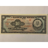 Cédula México 10 Pesos 1963 Fe