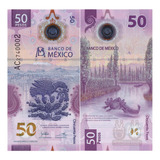 Cédula México 50 Pesos 2021 Campeã Mais Bonita Mundo