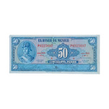 Cédula México 50 Pesos 22 07 1970 Sob 