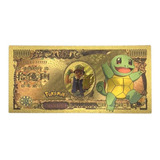 Cédula Nota Squirtle Pokemon Comemorativa 1000000000