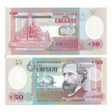 Cédula Uruguai 50 Pesos Uruguayos