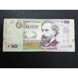 Cédula Uruguai De 50 Pesos De