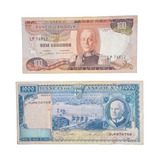 Cédulas Angola Colônia De Portugal 100 1 000 Escudos