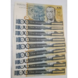 Cédulas Notas 100 Cruzados Novas Séries A2091057962a