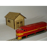 Celeiro Estação Ferroviária Escala Ho Ferromodelismo F20