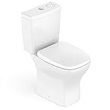 Celite Kit Vaso Sanitário Rimless Com Caixa Acoplada Smart Clean E Assento Soft Close Vip Branco