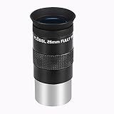Celticbird Ocular Para Telescópio De 3 25 Polegadas Acessório De Telescópio Super Plossl De 26 Mm Design Plossl De 4 Elementos Rosqueado Para Filtros De Astronomia Padrão De 1 25 Cm