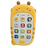 Celular Brinquedo Educativo Com Sons E Músicas Amarelo