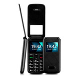 Celular Do Idoso Flip Vita Lite Teclas Grandes Fm Botão Sos