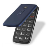 Celular Flip Vita Dual Chip Mp3 Fm Azul Multilaser P9020