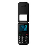 Celular Flip Vita Lite Dual Chip Radio Fm Botão Sos P9142