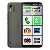 Celular Idoso Nokia C12 64 Gb Cinza 2 2 Gb Ram Botão Grande