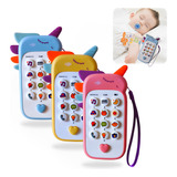 Celular Infantil Mordedor P bebê Telefone Musical Interativo