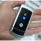 Celular Motorola W220 Prata Fliper Pequeno Antigo De Chip