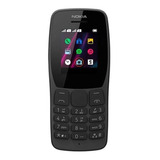 Celular Nokia 110 Dual Sim Mp3 Rádio Fm Com Fone Carregador