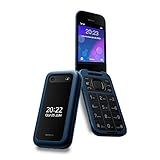Celular Nokia 2660 Flip 4G Dual Chip Tela Dupla 2 8 E 1 8 Botões Grandes E Emergência Azul NK122