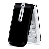 Celular Nokia Flip 2505 Para Idoso Com Tecla Grande Som Alto