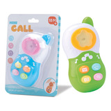 Celular P Bebês Musical Infantil Várias Cores Bee Toys