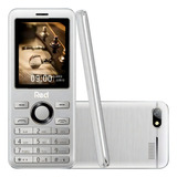Celular Red Mobile Prime 2 4 Bluetooth 2 Chips M012f Prata