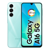 Celular Samsung Galaxy A16 5g 128gb 4gb Ram Câmera De Até 50mp Tela 6 7 Nfc Ip54 Bateria 5000 Mah Verde Claro