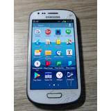 Celular Samsung Galaxy S3 Mini Tela Trincada Funcionando