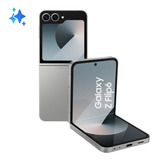 Celular Samsung Galaxy Z Flip6 5g 512gb 12gb Ram Tela 6 7 Câm Dupla Selfie 50mp Galaxy Ai Cinza