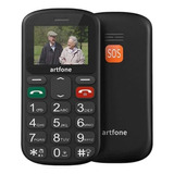 Celular Telefone Idoso Artfone Dual Chips Botão Sos Som Alto
