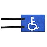 CEMGYIUK Suporte De Bandeira De Carrinho De Golfe De Bandeira De Carrinho De Golfe Para Deficientes Bandeira De Carrinho De Golfe Com Alças Bandeira De Deficiência Para Carrinho De Golfe 20 Cm C X 15 Cm A Suporte Para Carrinho De Golfe Para Idosos Com Deficiência