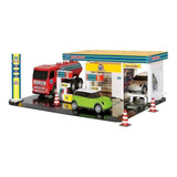 Cenário Super Posto Combustivel Brinquedo Infantil Poliplac